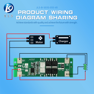 12s 14s 16s LiFePO4 Smart BMS with Bluetooth Monitoring for E-Bikes