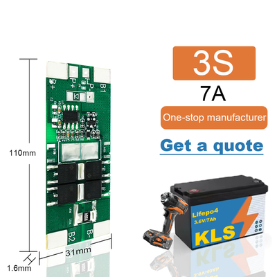 3S-24S Custom LiFePO4 BMS 12V-60V for Power Tools and EVs