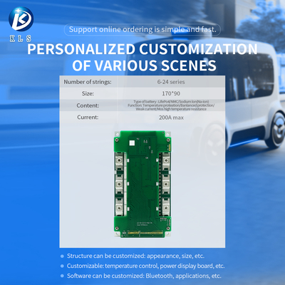 Custom 3S-24S Drone Battery BMS with Full Protection ISO 9001
