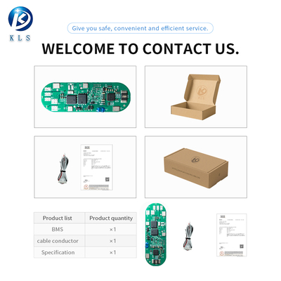 3S-24S Custom BMS for LiFePO4 Li-ion Batteries with Bluetooth 5A-200A