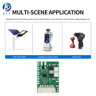 Custom LiFePO4 BMS 3S-24S 20A-60A with Bluetooth and Temp Sensor