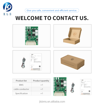 Custom LiFePO4 BMS 3S-24S 20A-60A with Bluetooth and Temp Sensor