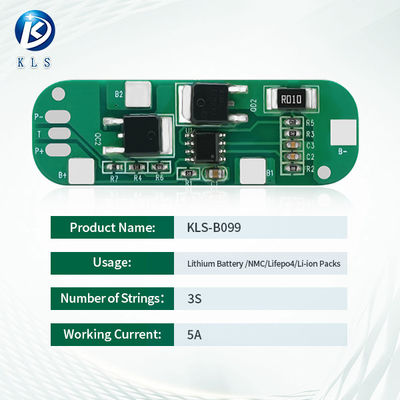 3S 5A 12V BMS Battery Management System For Power & Electric Tool Battery Protection
