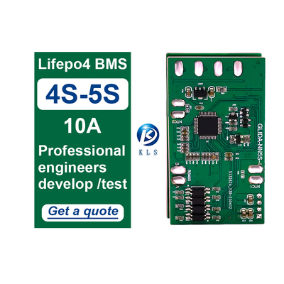 4S 10A BMS Battery Protection Board with Bluetooth and Temp Sensor