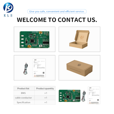 4S 10A Lithium Battery Protection Board with Bluetooth and Temp Sensor