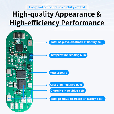 3S-24S Custom BMS for LiFePO4 Li-ion Batteries with Bluetooth 5A-200A